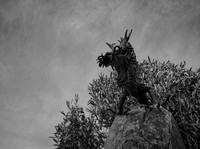 Metal Dragon at Taliesin West, Scottsdale, AZ